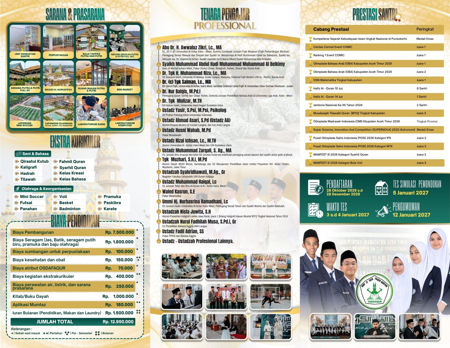 SMPIT PESANTREN DAR FAQIH QURANI